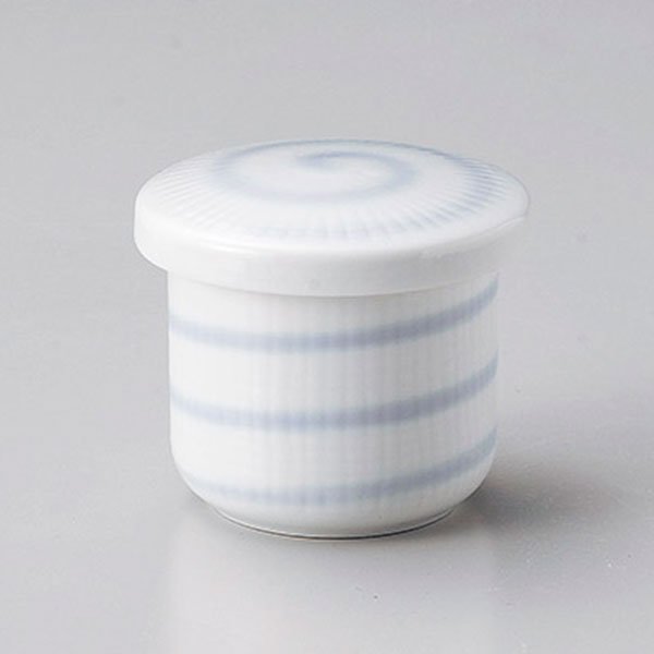 白磁 渦ミニ むし碗 約6.5cm 白系 和食器 むし碗 日本製 美濃焼 業務用
