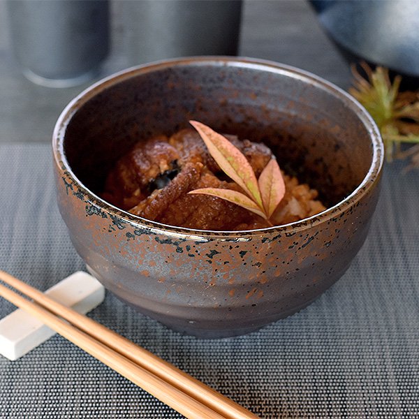 蒼月4.0多用丼 約12.5cm 黒系 和食器 多用丼 日本製 美濃焼 業務用 rs/28-346-308-ka - プロのための業務用食器  総合販売サイト「陶器屋プロ」本店