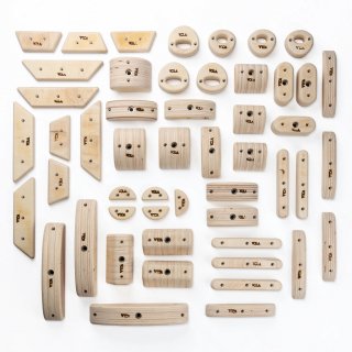 VOLA Wooden Hold : Set L (51 Holds)