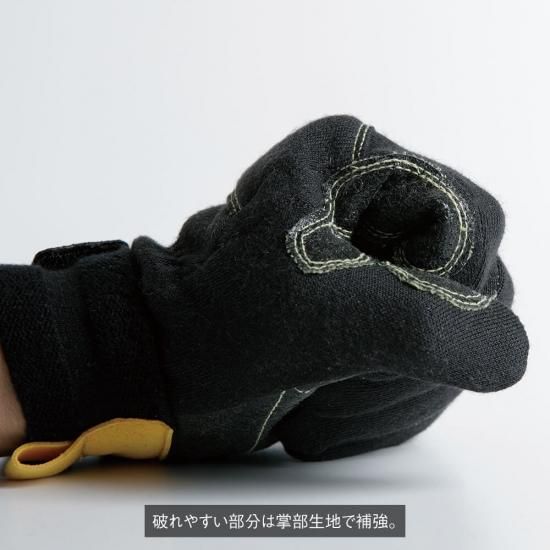 sublations 手袋　BLACK 楽天市場】Hot Leathers バイク フィンガーレス グローブ [Glove