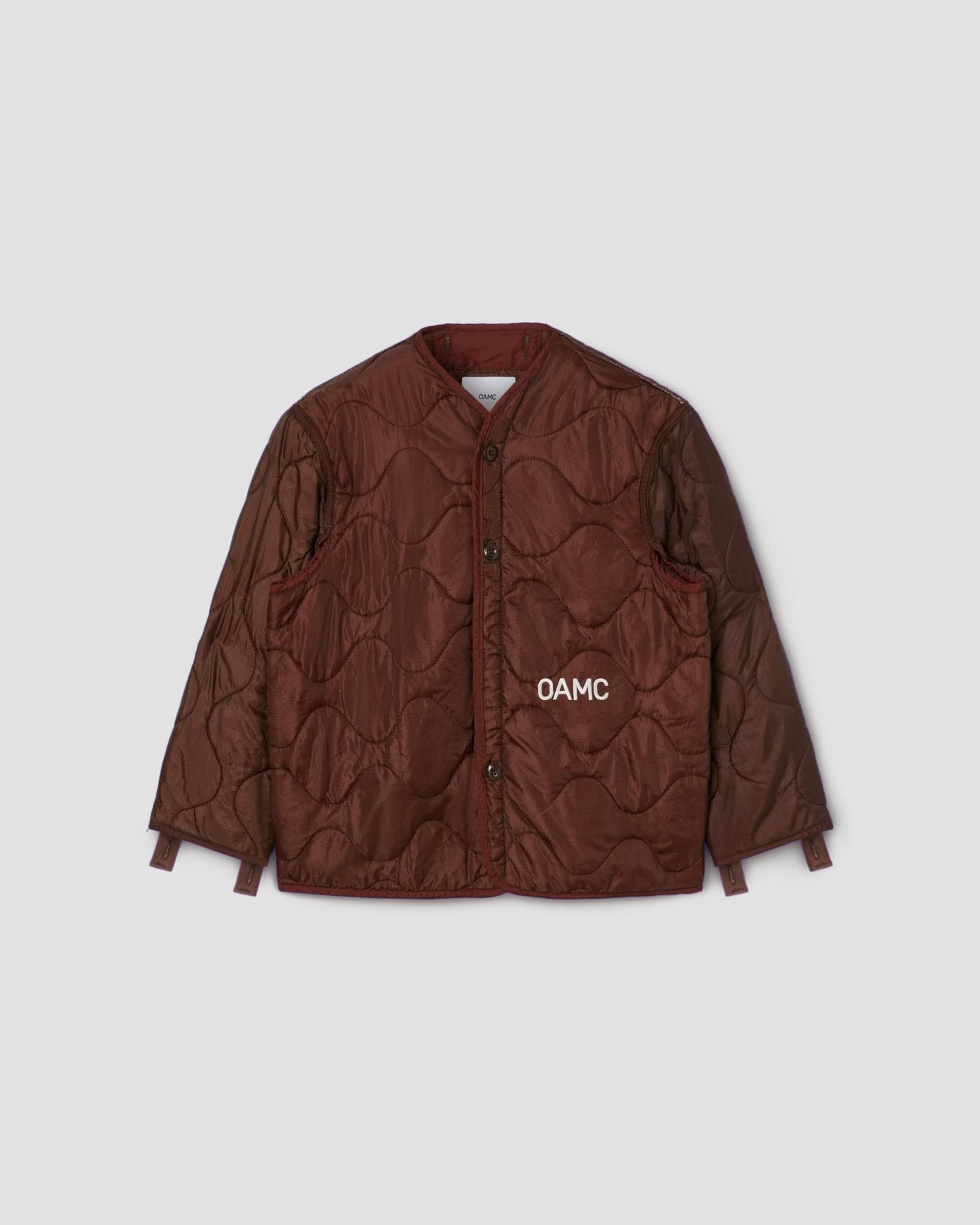 OAMC | DOT PEACEMAKER LINER BURGUNDY | ジャケット 通販 