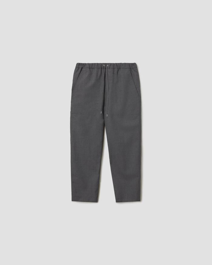 OAMC | REGS TROUSERS DARK HEATHER GREY | REGSパンツ・ダークヘザーグレー | バージンウール100％ |  通販 | オーエーエムシー | テーパードフィットクロップド・パンツ