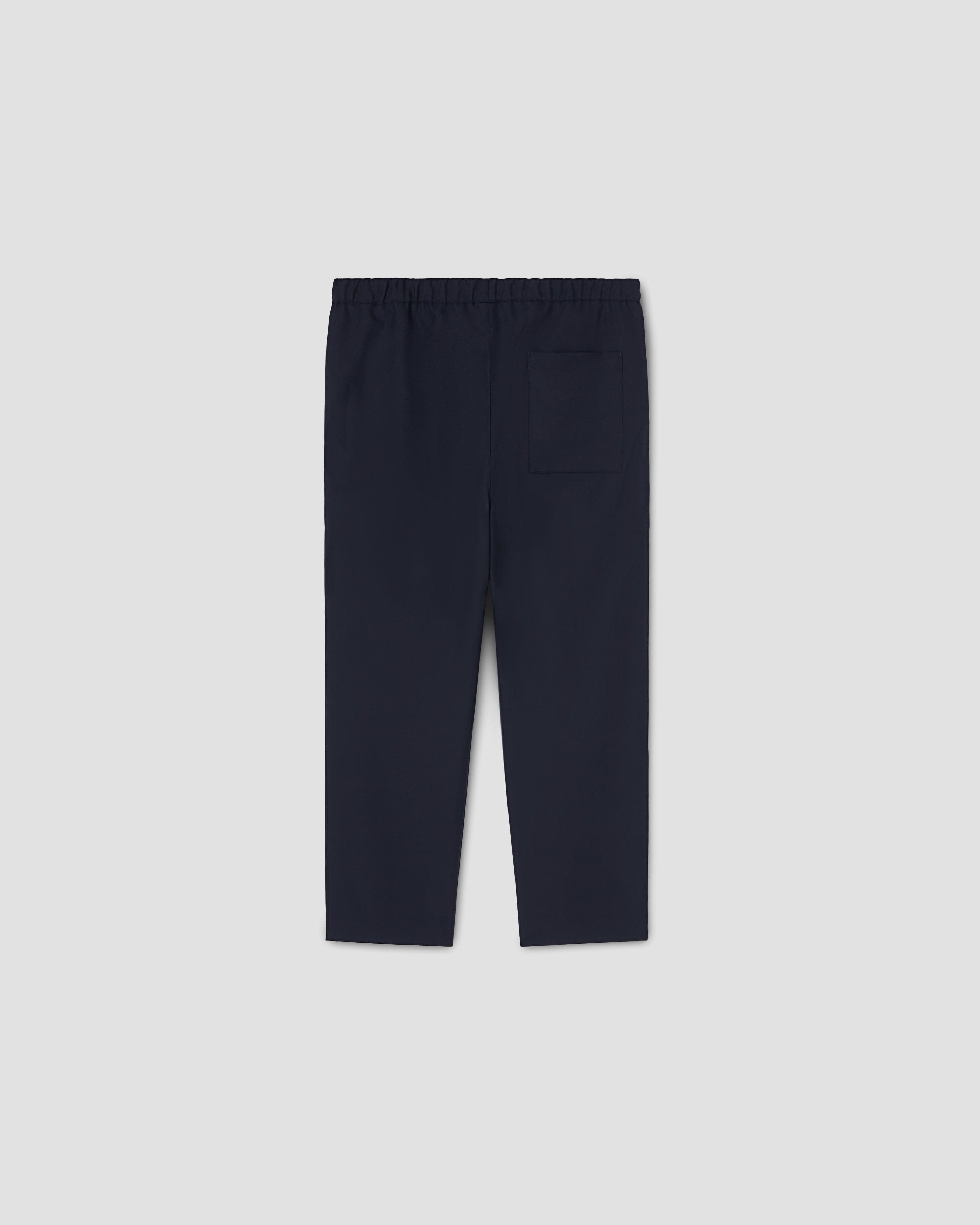 OAMC | CROPPED DRAWCORD TROUSERS NAVY | クロップド・ドローコード ...