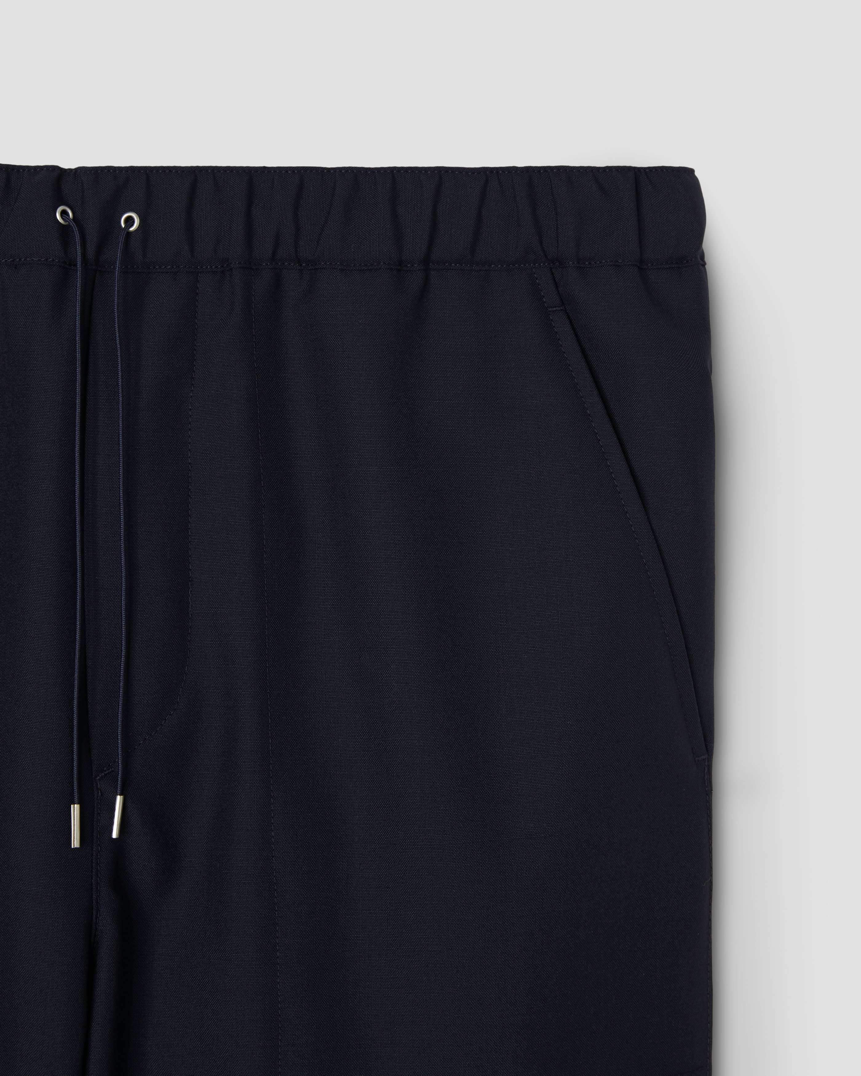 OAMC | CROPPED DRAWCORD TROUSERS NAVY | クロップド・ドローコード