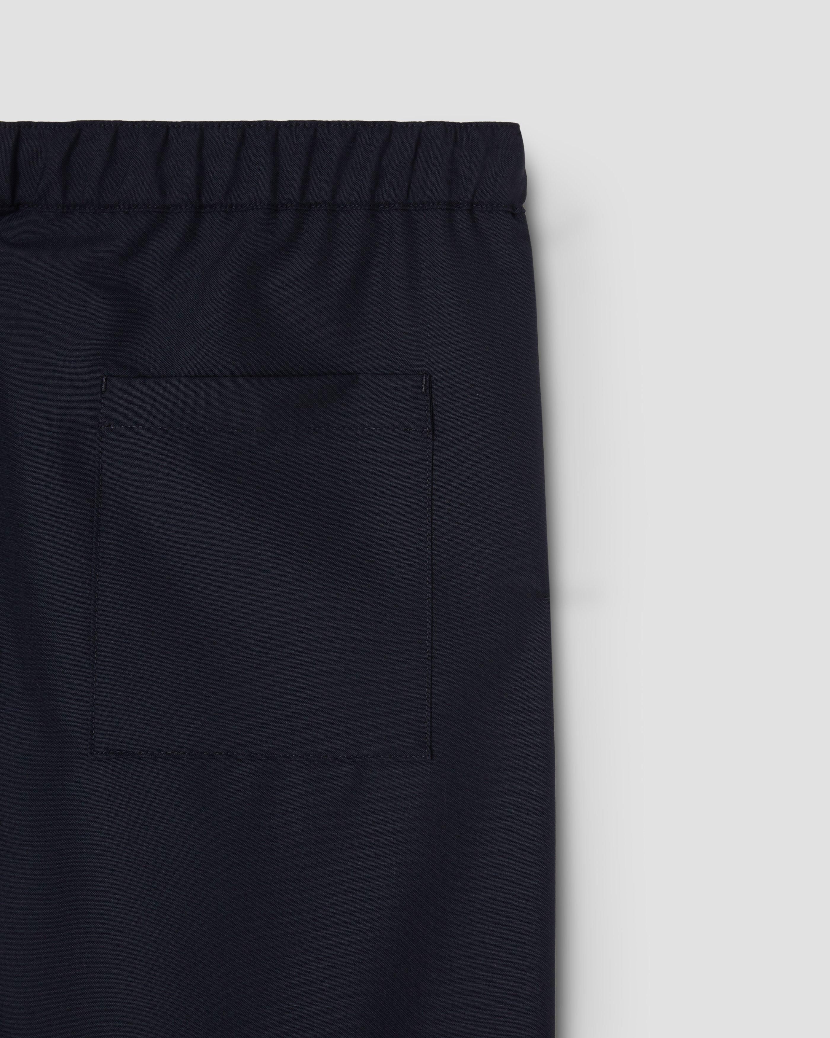 OAMC | CROPPED DRAWCORD TROUSERS NAVY | クロップド・ドローコード