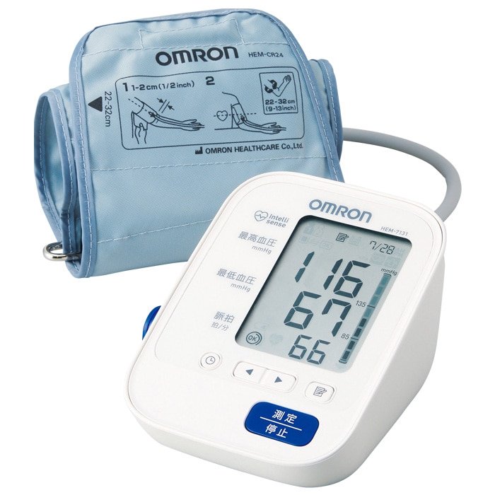 市場 オムロン HCR-7106 オムロン自動血圧計：ECJOY omron