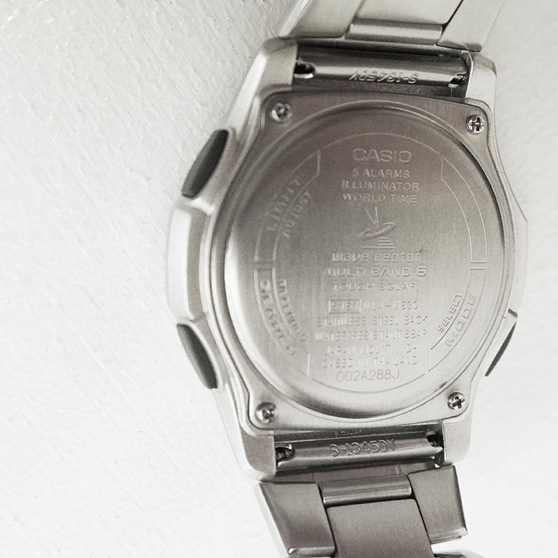 メンズ 腕時計】CASIO (カシオ)ソーラーコンビネーション時計 / WVA-M630 ディープブルー - エコバリュー インターネットショップ
