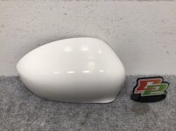 New! 500 31212/31209 Genuine Right Door Mirror Cover 735412288 Bossa Nova White 268A Fiat (131596)