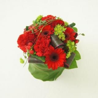 ラウンドアレンジメント/グリーンベース(4,000円/6,000円/10,000円