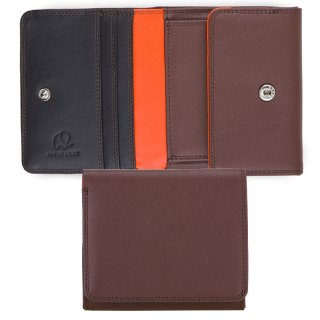 [海外取寄せ品]<br>Folded Wallet With Tray Purse<br>コインパースつき2つ折ウォレット/カカオ