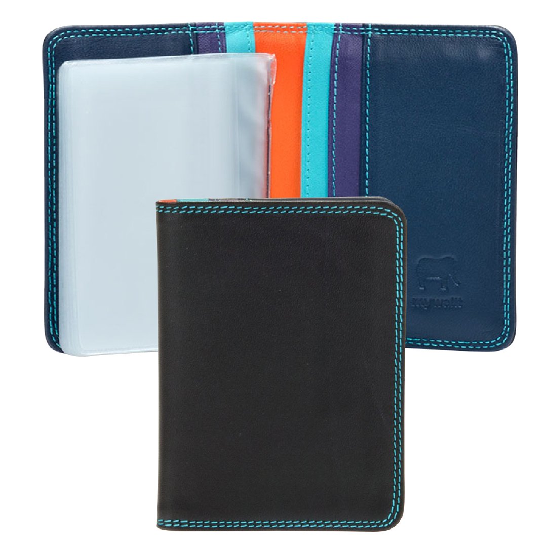 【公式】mywalit マイワリット MY131-4 カードホルダー/ブラックペース Credit Card Holder with Inserts