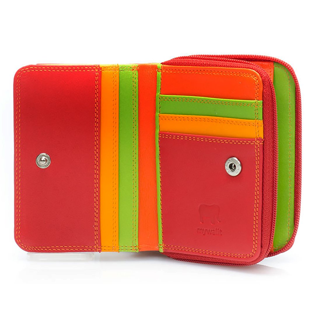 【公式】mywalit マイワリット MY226-12 ジップパース/ジャマイカ Small Wallet with Zipround Purse