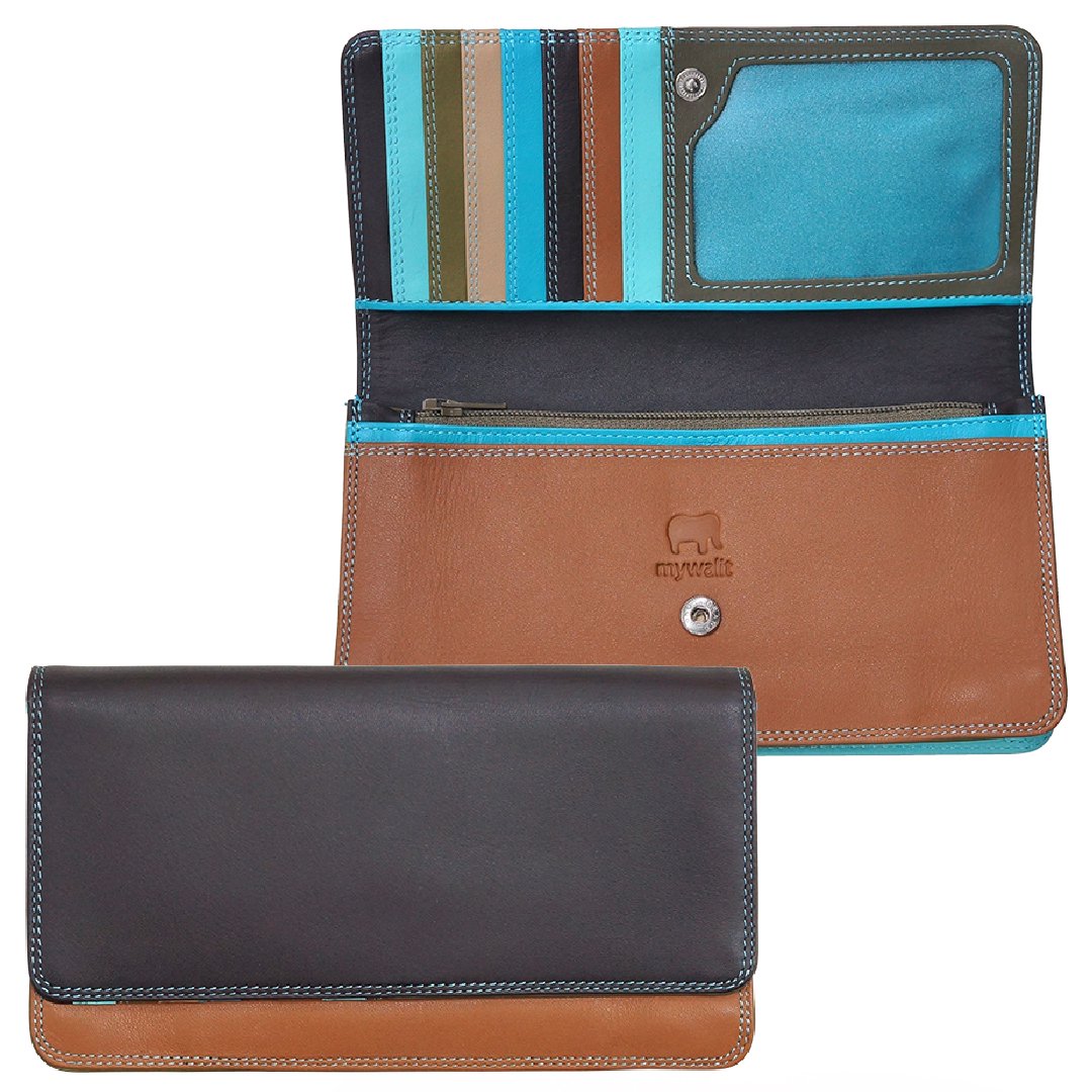 【公式】mywalit マイワリット MY1002-85 長財布/チョコレートムース Medium Matinee Wallet