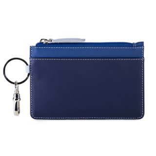 Zipped Coin Pouch<br>ジップコインポーチ/デニム