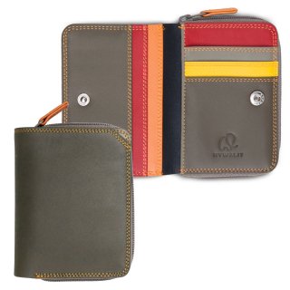 Small Wallet with Zipround Purse<br>ジップパース/フーモ