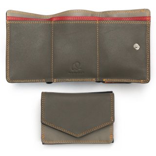 Tri-fold Leather Wallet<br>3つ折ウォレット/フーモ