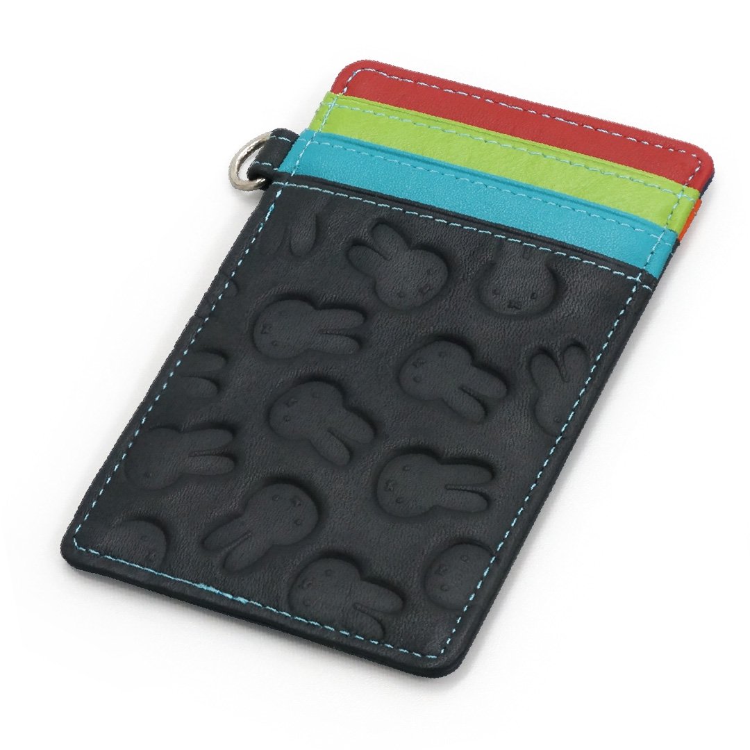 【公式】mywalit マイワリット MY1350-4 [MYWALIT×miffy]限定生産カードホルダー/ブラックペースCredit Card  Holder