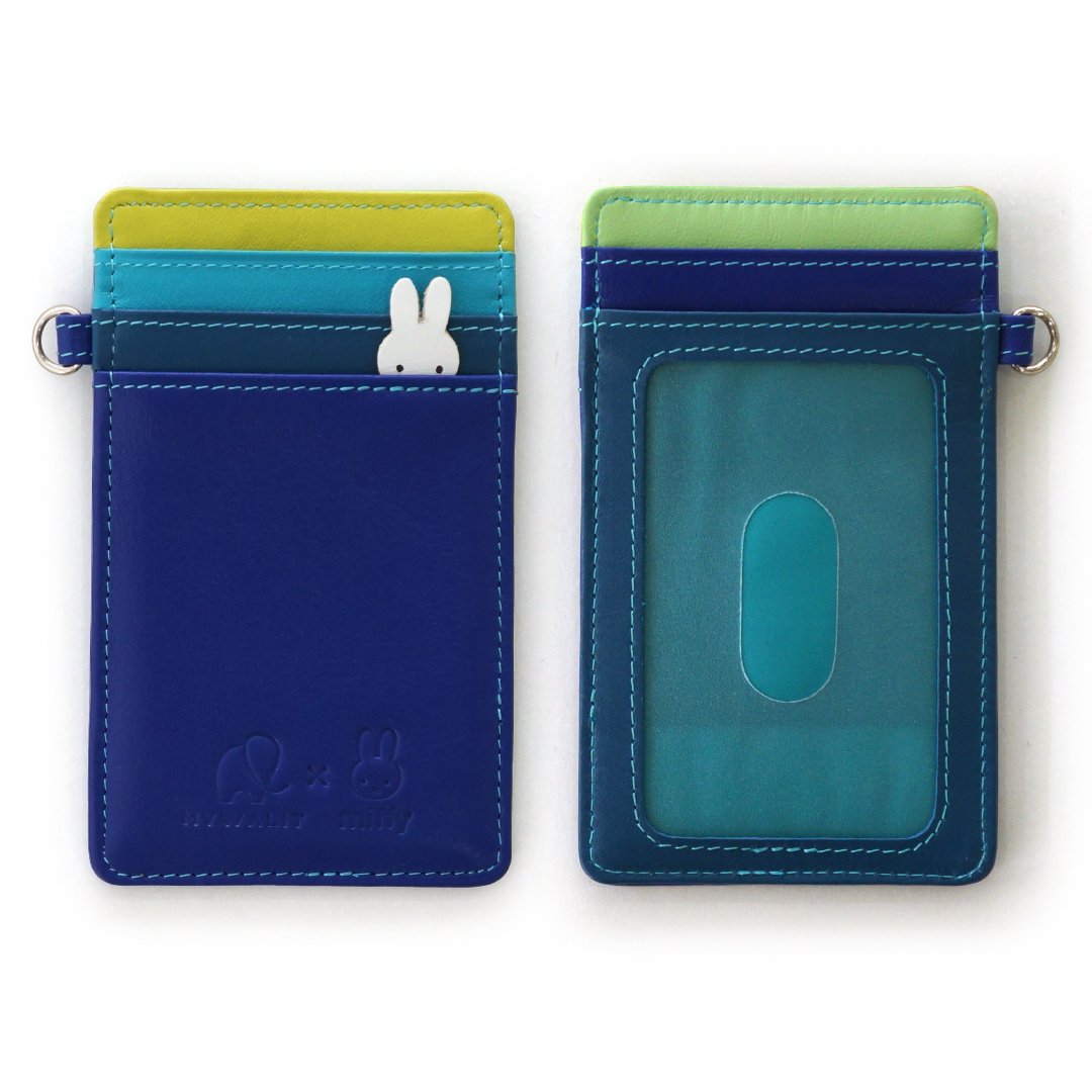 【公式】mywalit マイワリット MY1358-92 [MYWALIT×miffy]限定生産カードホルダー/シースケープ Credit Card  Holder