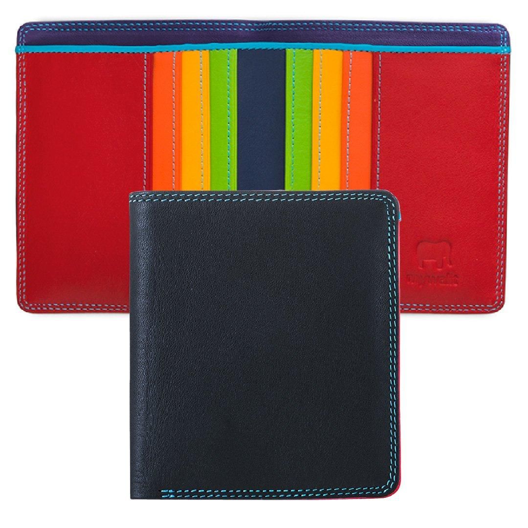 公式】mywalit マイワリット MY132-4 2つ折りウォレット/ブラック