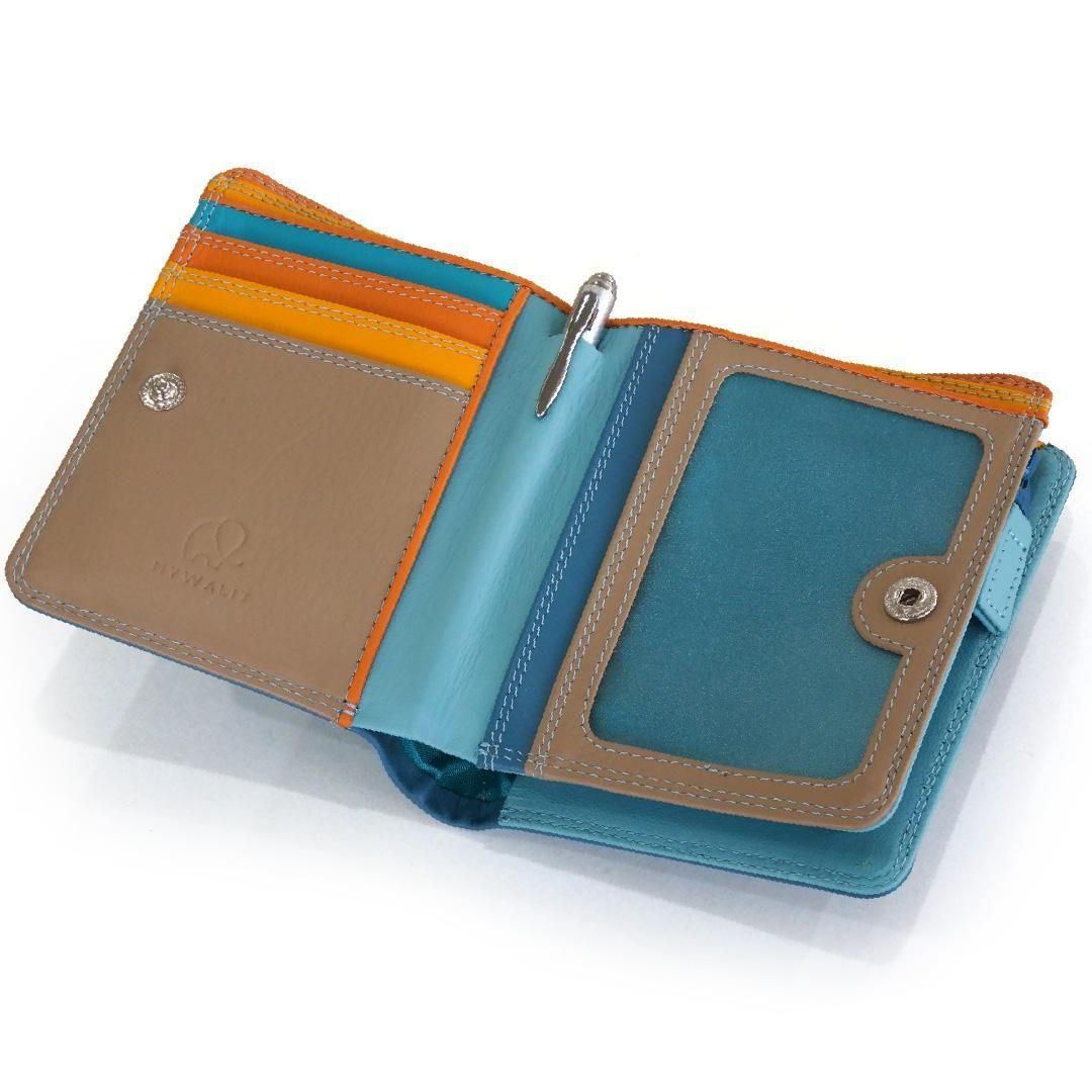 公式】mywalit マイワリット MY231-186 2つ折財布/サルディーニャ RFID