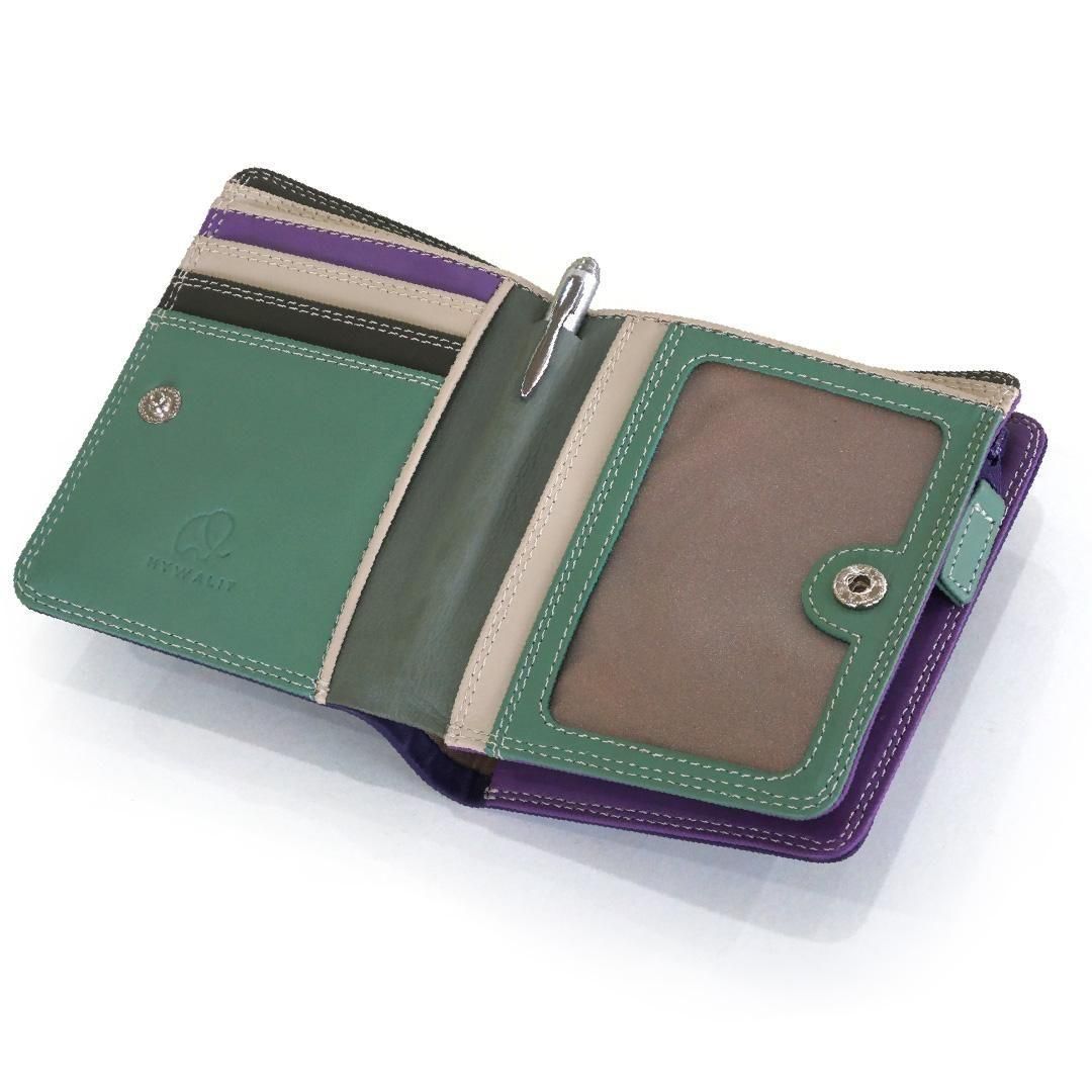 公式】mywalit マイワリット MY231-189 2つ折財布/オーキッド RFID