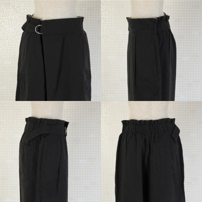 D.M.G Brocante 綿ヘンプ ハイカウントウェザー ルローパンツ SALE30%OFF】D.M.G Brocante (ブロカント) 綿ヘンプ ハイ