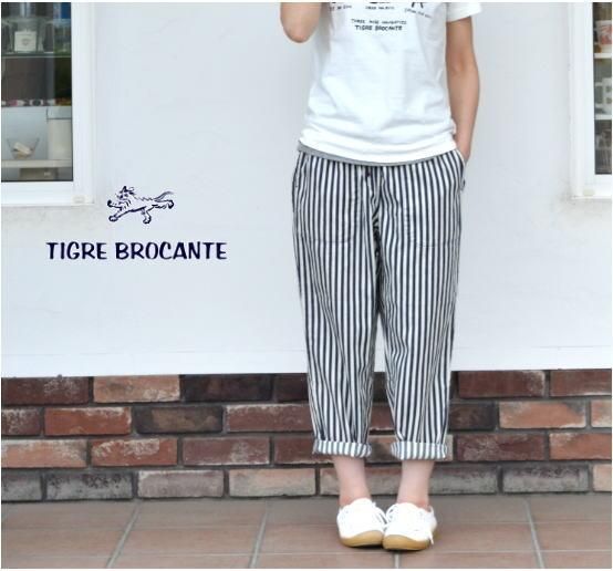 TIGRE BROCANTE(ティグルブロカンテ)ヒッコリー タゴサク パンツ PT-31