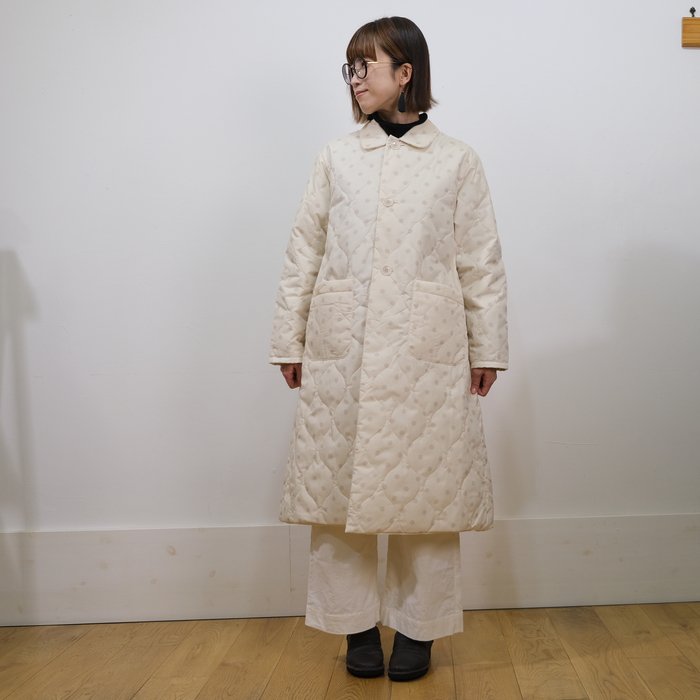 Gauze#(ガーゼ)オリジナルドットキルト リバーシブルコート 日本製 服