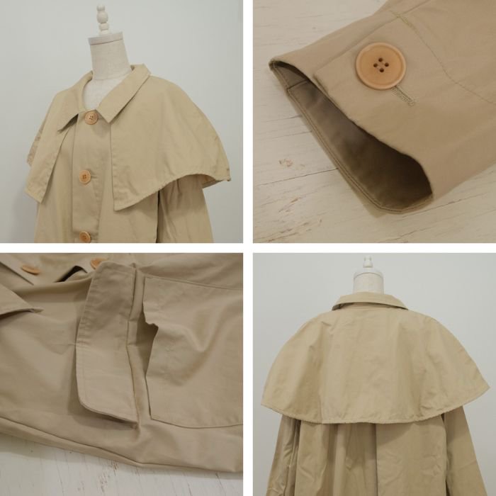 Gauze# ガーゼ マックコート VIVTAGE RAIN MAC COAT G792 レディース