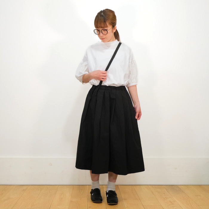 g）グラム VINTAGEWASHER ONE SHOULDER SKIRT-