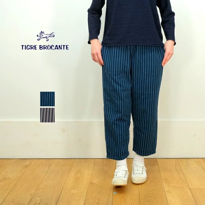 TIGRE BROCANTE | ヒッコリーストライプ パンツ - mother