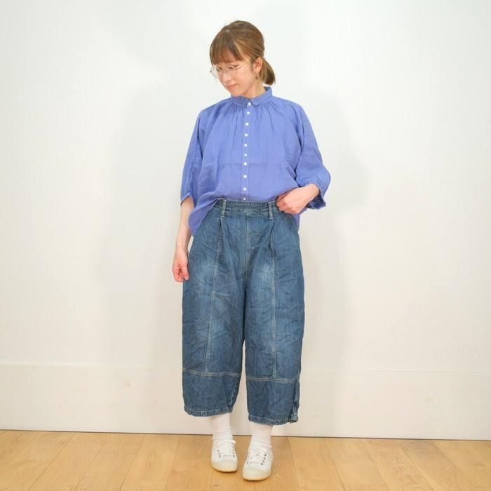 ブロカント　Brocante 11oz ソフトデニム　トヌーパンツ Brocante ブロカント 11ozソフトデニム トヌーパンツ インディゴ