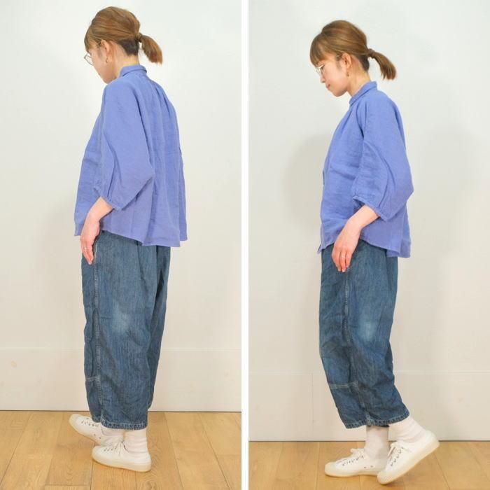 ブロカント　Brocante 11oz ソフトデニム　トヌーパンツ Brocante ブロカント 11ozソフトデニム トヌーパンツ インディゴ