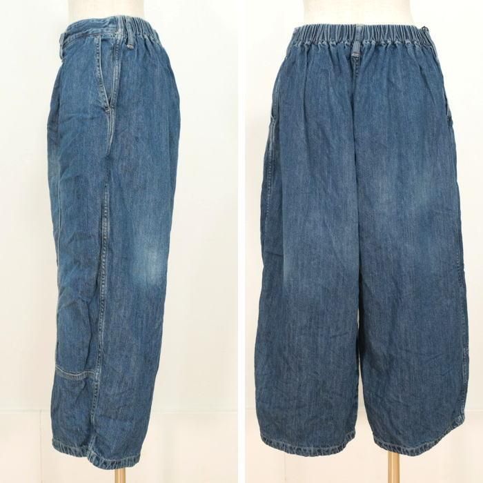 ブロカント　Brocante 11oz ソフトデニム　トヌーパンツ Brocante ブロカント 11ozソフトデニム トヌーパンツ インディゴ