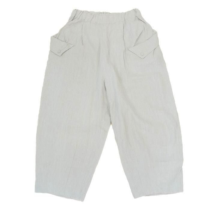 tumugu ツムグ モディリネン パンツ TB23252 麻 レディース