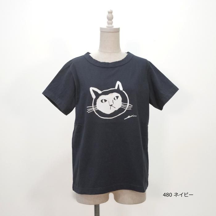 minä perhonen ✖️the north face 猫柄 半袖シャツ minä perhonen ✖️the north face 猫柄 半袖シャツ