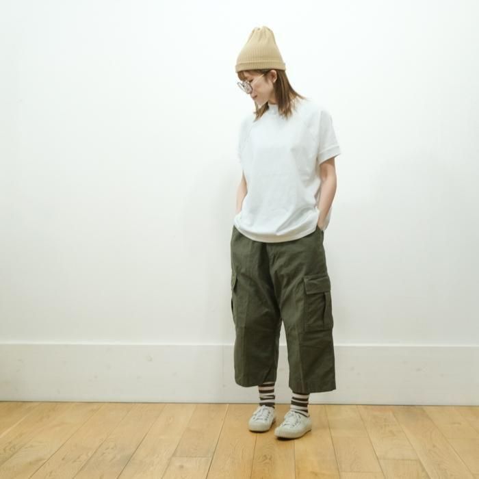 TIGRE BROCANTE カーキ ミャオパンツ ティグルブロカンテ | ミャオカーゴパンツ - mother