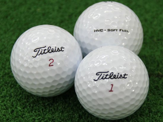 Aランク タイトリスト Titleist HVC SOFT FEEL 30個 球手箱 ロスト