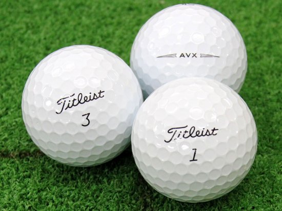 ABランク タイトリスト Titleist AVX ホワイト 2020年モデル 20個 球手