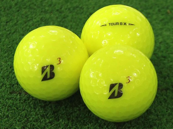 ABランク ブリヂストン BRIDGESTONE TOUR B X イエロー 2020年モデル 30個 球手箱 ロストボール -  球手箱－ロストボール販売
