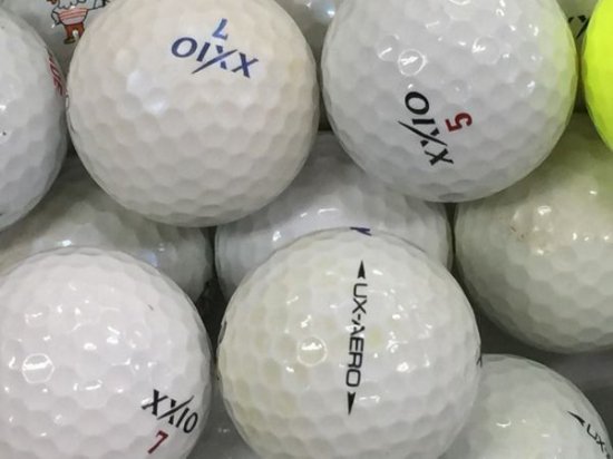 Bランク ゼクシオ XXIO UX-AERO シリーズ混合 30個 球手箱 ロストボール - 球手箱－ロストボール販売
