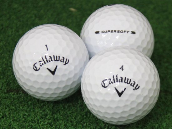 Aランク キャロウェイ Callaway SUPER SOFT ホワイト 2019年モデル 20