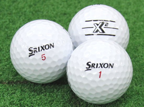 Aランク スリクソン SRIXON X2 ホワイト 2020年モデル 30個 球手箱 