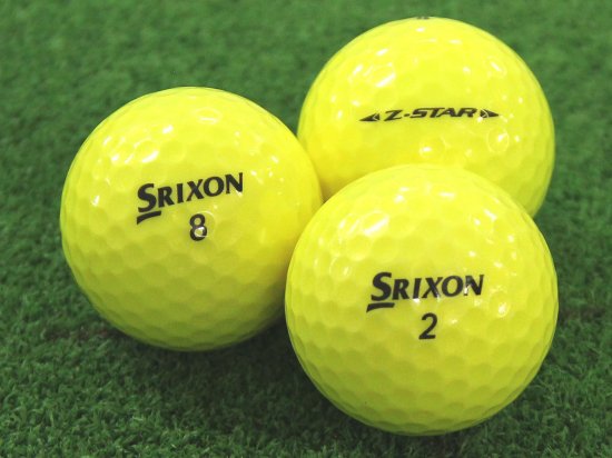 ABランク スリクソン SRIXON Z-STAR プレミアムパッションイエロー 2019年モデル 30個 球手箱 ロストボール -  球手箱－ロストボール販売