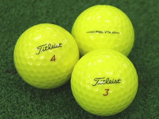 Aランク タイトリスト Titleist PRO V1x イエロー 2019年モデル 30個