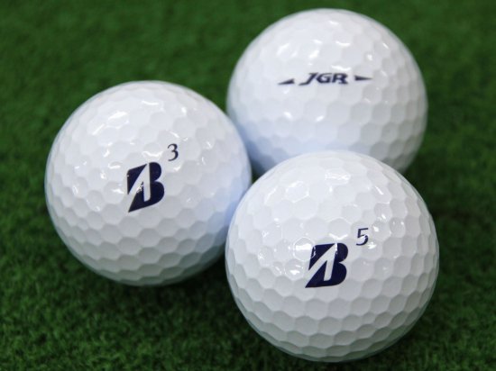 ABランク ブリヂストン BRIDGESTONE TOUR B JGR ホワイト 30個 球手箱 ロストボール - 球手箱－ロストボール販売