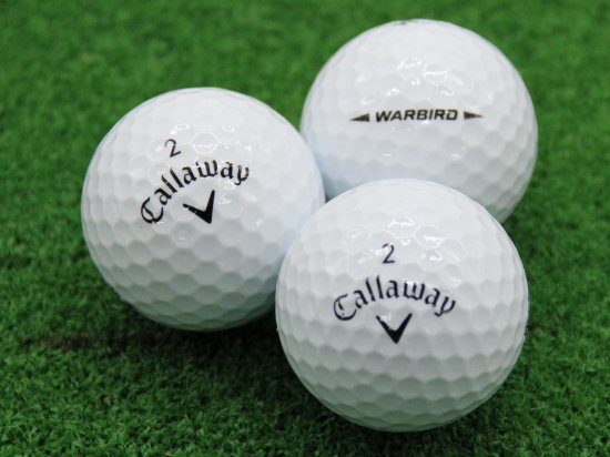 ABランク キャロウェイ Callaway WARBIRD ホワイト 2021年モデル 20個