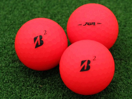 ABランク ブリヂストン BRIDGESTONE TOUR B JGR MATTE RED EDITION 2021年モデル 20個 球手箱  ロストボール - 球手箱－ロストボール販売