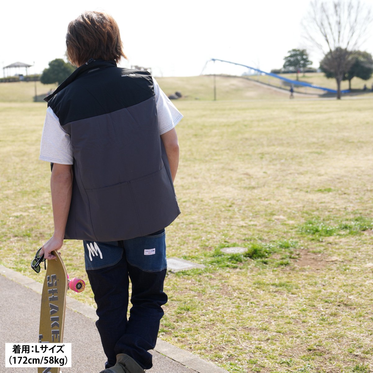 EZ puff vest<img class='new_mark_img2' src='https://img.shop-pro.jp/img/new/icons62.gif' style='border:none;display:inline;margin:0px;padding:0px;width:auto;' />