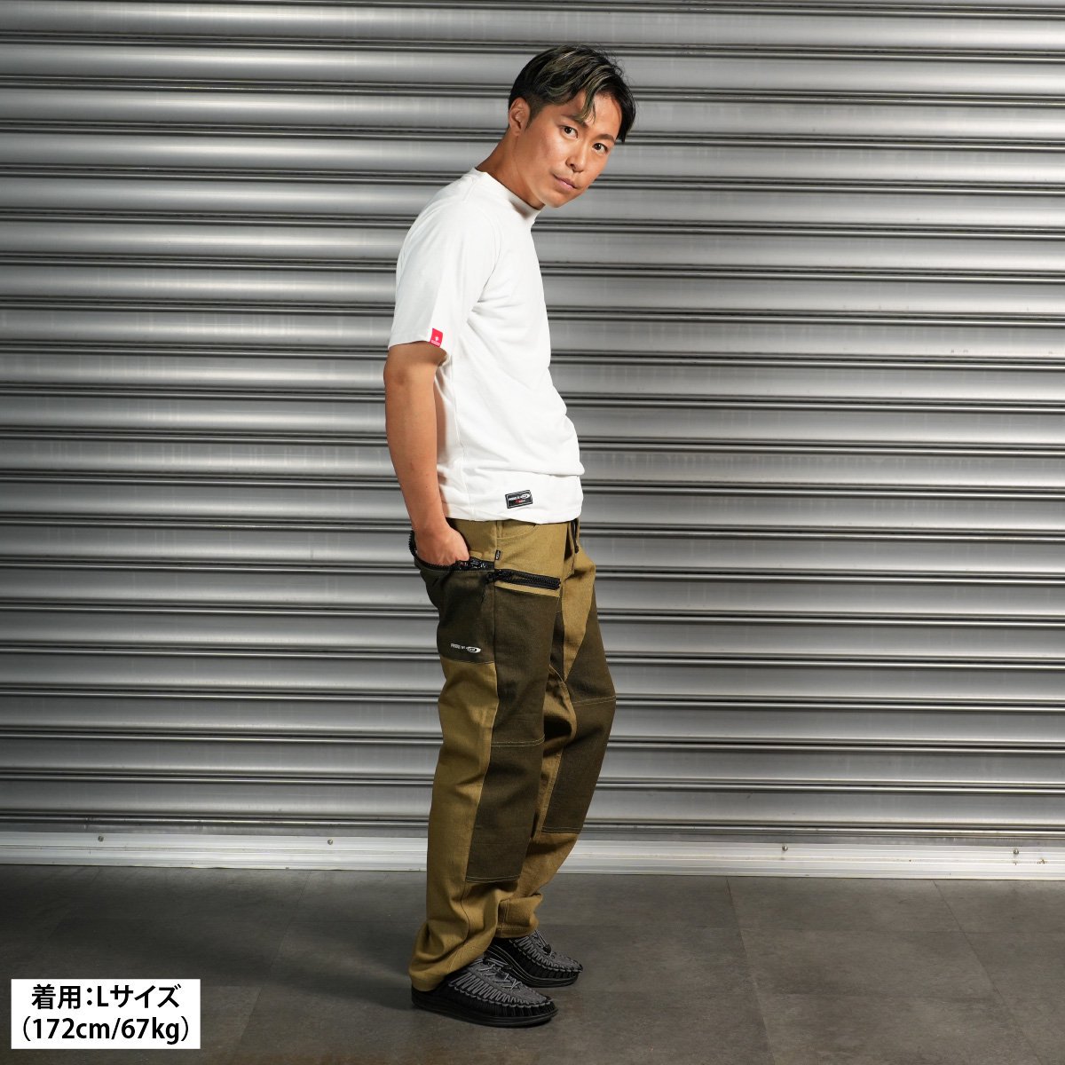 <img class='new_mark_img1' src='https://img.shop-pro.jp/img/new/icons15.gif' style='border:none;display:inline;margin:0px;padding:0px;width:auto;' />Ez zip pants